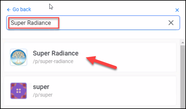 Localazy Search for Super Radiance